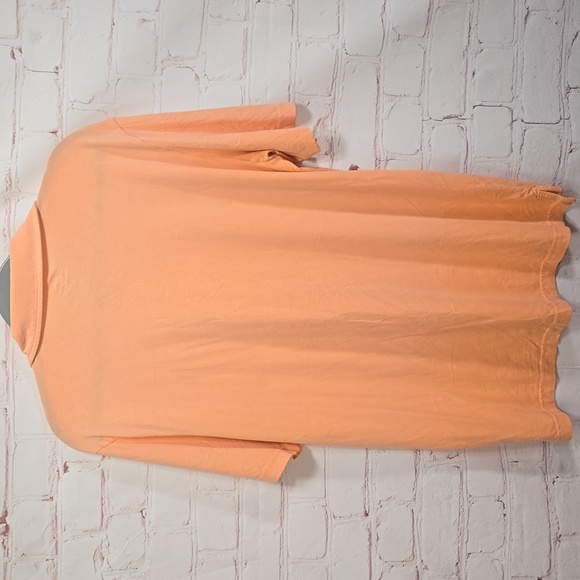Peter Millar Orange Pocket Polo Shirt Classic Design Seaside Wash Mens Size M - Picture 9 of 11